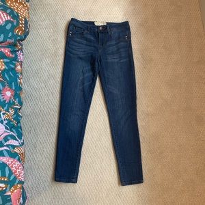NWOT Altrd State blue skinny jeans 25